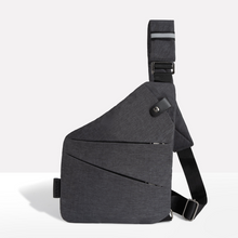 Sicherheitstasche | Schultertasche in Grau