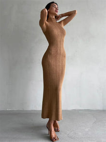 Zaraa | Elegantes Kleid in Khaki