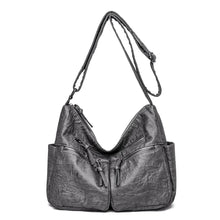 Tiina | Lederhandtaschen in Grau