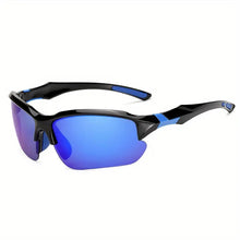 Sonnenbrille Herren | Sportlicher Sitz & Blendschutz in Schwarz-Blau