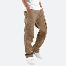 Boris - Stylische Cargo Hose Herren in Braun