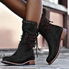 Stiefeletten Damen | Bequem & Vielseitig in Schwarz