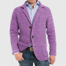 Strickjacke Herren | Sakko-Optik & Gepflegter Look in Violett