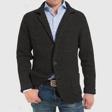 Strickjacke Herren | Sakko-Optik & Gepflegter Look in Schwarz