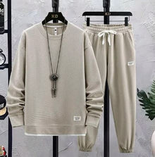 Trainingsanzug Set Herren | Lässig & Bequem in Beige