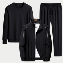 Trainingsanzug Set Herren | Vielseitig & Bequem in Schwarz