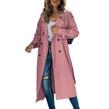 Trenchcoat Damen | Lang & Elegant in Rosa