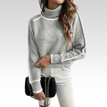 Turtleneck Pullover Damen | Kuschelig & Vielseitig in Grau
