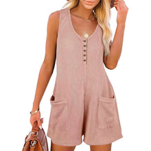 Madonna - Luftiger Sommer-Damenjumpsuit mit Stil in Rosa