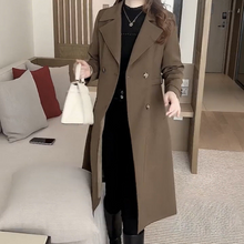 Emma | Eleganter Trenchmantel in Braun