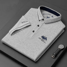 Hans | Premium Herren Polo in Grau
