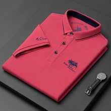 Hans | Premium Herren Polo in Rot