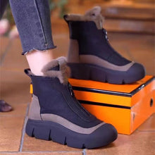 Zorlin - Wasserdichte Stiefeletten Mit Dicker Sohle in Schwarz