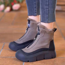 Zorlin - Wasserdichte Stiefeletten Mit Dicker Sohle in Braun