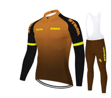 Strava | Thermische Radsportbekleidung für den Winter in Braun