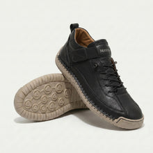 Sommerfeld | Komfort-Sneaker aus Premium-Leder in Schwarz / Beige