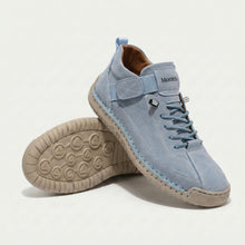 Sommerfeld | Komfort-Sneaker aus Premium-Leder in Hellblau