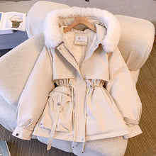 Bianca | Glam-Winterjacke in Weiß