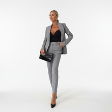 Laura – Zweiteiliges Jacken-Set für Damen, Blazer in Grau
