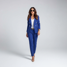 Laura – Zweiteiliges Jacken-Set für Damen, Blazer in Blau