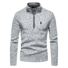 Herren Turtleneck Freizeitjacke in Grau