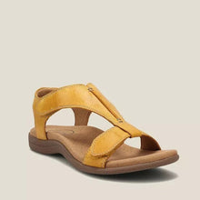 Maren – Damen-Sandalen mit bequemer Passform in Gelb