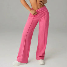 Ines | Comfort Wide-leg Hose in Rosa