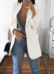Eline | Zeitloser Blazer mit Eleganter Passform und Komfort in Weiß