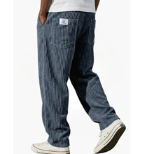 Alfons | Bequeme Cordhose für Herren in Blau