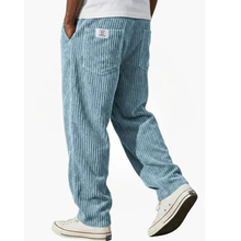 Alfons | Bequeme Cordhose für Herren in Hellblau