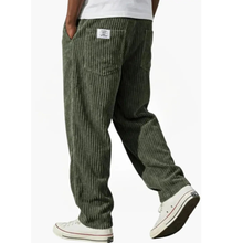 Alfons | Bequeme Cordhose für Herren in Grün