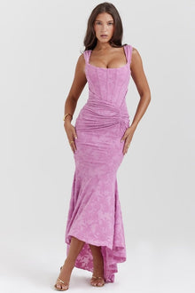 Amira | Maxikleid in Rosa