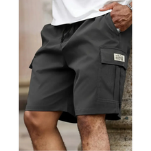 Andre | Herren Cargo Shorts Taschen Strand – Strandshorts Cargo Herren 2026 in Schwarz