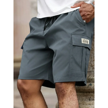 Andre | Herren Cargo Shorts Taschen Strand – Strandshorts Cargo Herren 2026 in blau