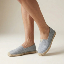 Andreas | Herren Elegante Espadrilles Slip-On Jute in Grau