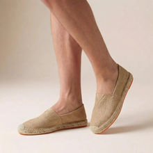 Andreas | Herren Elegante Espadrilles Slip-On Jute in Braun