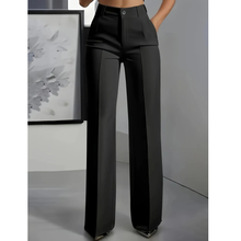 Anuschka | Moderne Palazzo Hose mit Weiter Passform in Schwarz