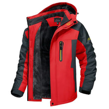 Killian | Thermische Winterjacke in Rot