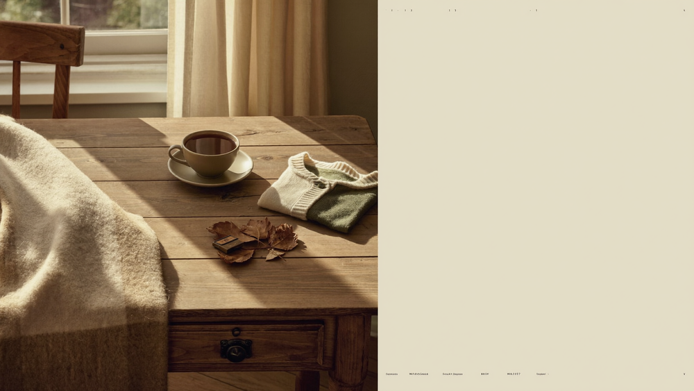 Zuhause im Herbst