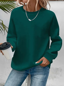 Karis | Moderner Alltags-Sweatshirt in Grün