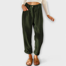 Jana - Corduroy-Hose in Grün