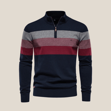 Baptiste™ - Eleganter Herrenpullover in Bleu Marine