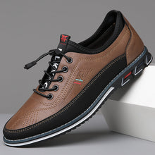 Handgemachte Oxford Schuhe in Dunkelbraun