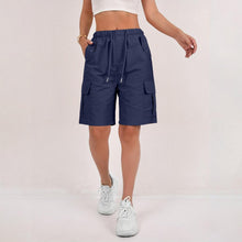 Sommerfeld | Cargoshorts - Wander-Bermuda-Hosen (1 Kaufen, 1 GRATIS dazu) in Blau