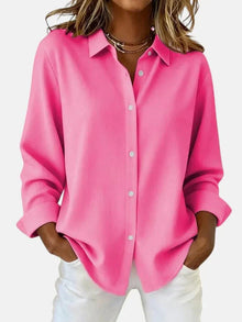 Bellara™ - Elegante Bluse für Frauen in Fuchsia