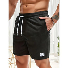Sander | Luxe lässige Shorts mit Kordelzug – Ultimativer Komfort und modern in Schwarz