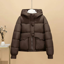AMELIA | Kapuzenjacke in Braun