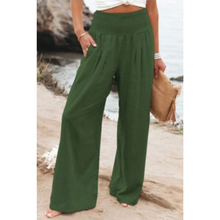 Cora | Damen Leichte Freizeit hose in Armeegrün