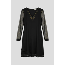 Corina | Damen Cocktailkleid Abend V-Ausschnitt – Cocktailkleid Elegant 2026 in Schwarz