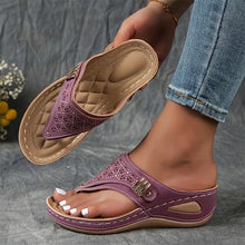 Rochelle™ - Sandalen mit Keilabsatz Komfort & Halt in Rot